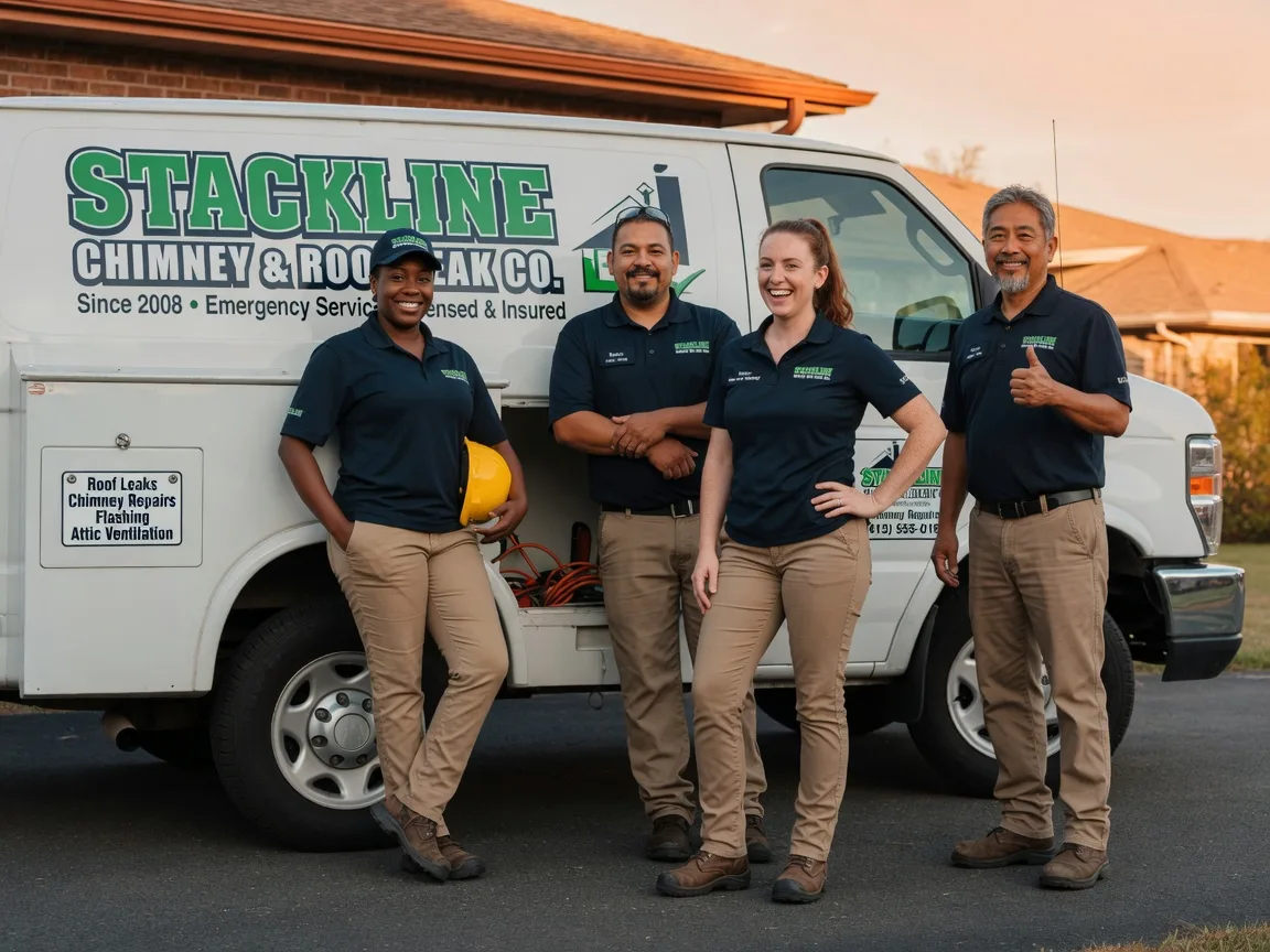Chimney flashing repair company in Anza, CA